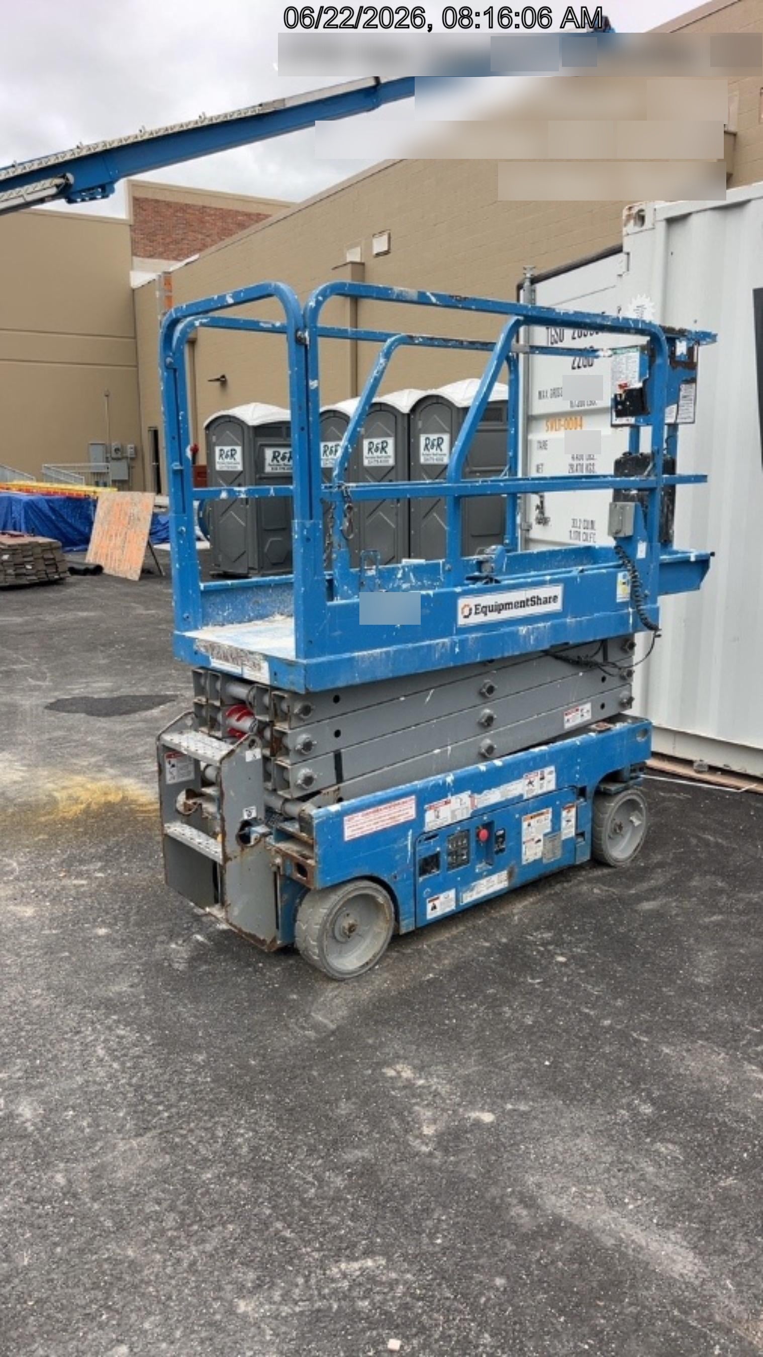 2018 Genie GS-1930 Genie GS-1930 w/Fixed Rail, Chain Entry