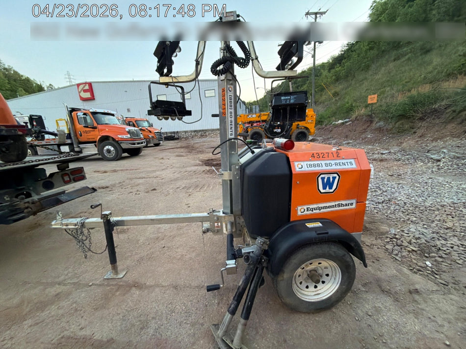 2024 Wanco WLTT-4MM4K Diesel, Deep Sea Controller, Shore Power Plug, Auto Start, (4) 350W LED Floodlights, 4kW Generator, 60 Gal Fuel Tank, 2" Ball, T3