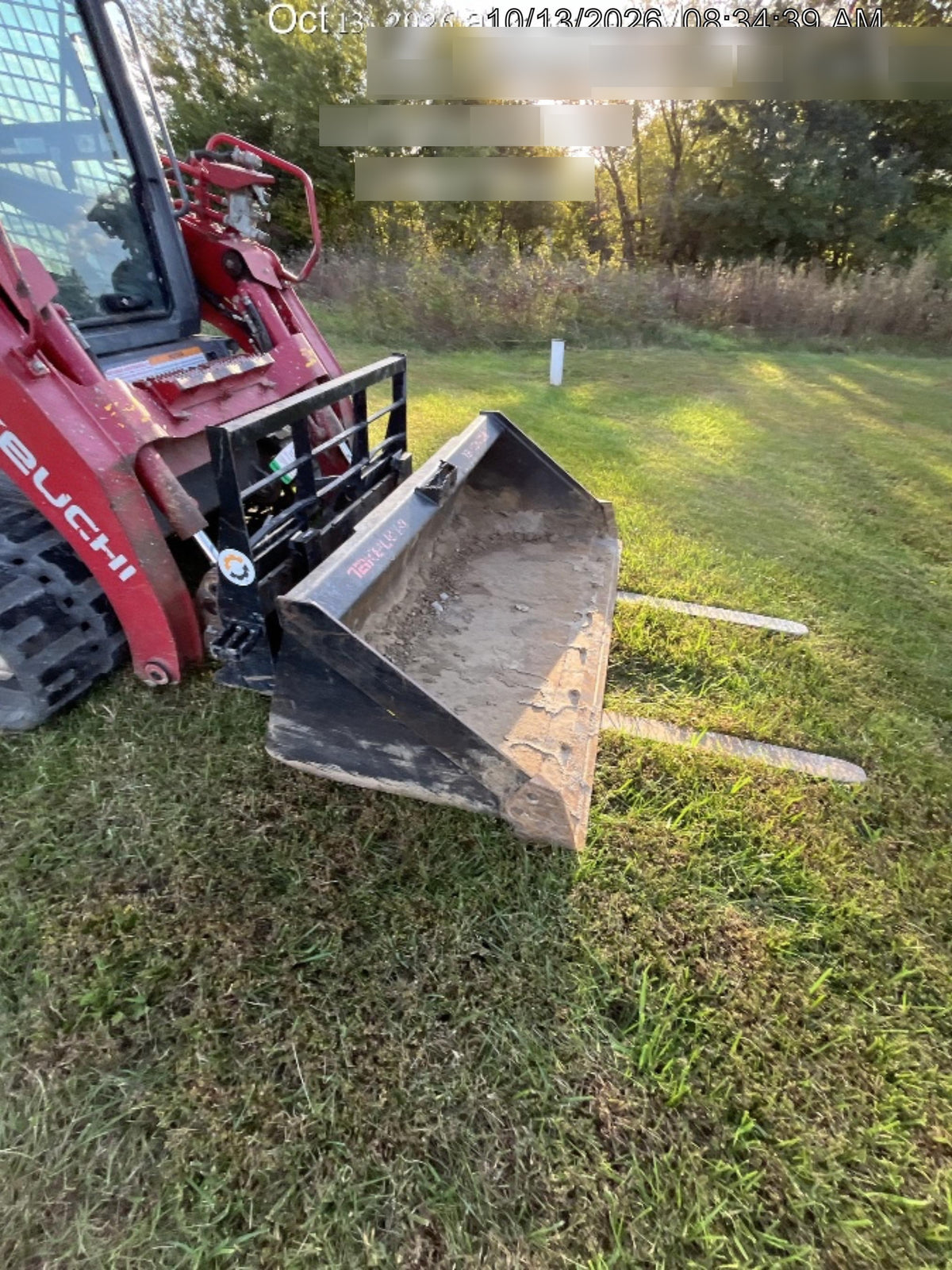 2021 TAKEUCHI 48" Pallet Forks - Takeuchi