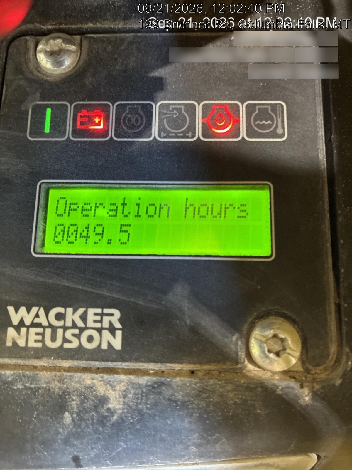 2021 Wacker Neuson DPU90r Vibration plate DPU 90rLem770