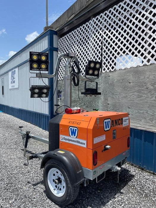 2024 Wanco WLTT-4MM4K Diesel, Deep Sea Controller, Shore Power Plug, Auto Start, (4) 350W LED Floodlights, 4kW Generator, 60 Gal Fuel Tank, 2" Ball, T3