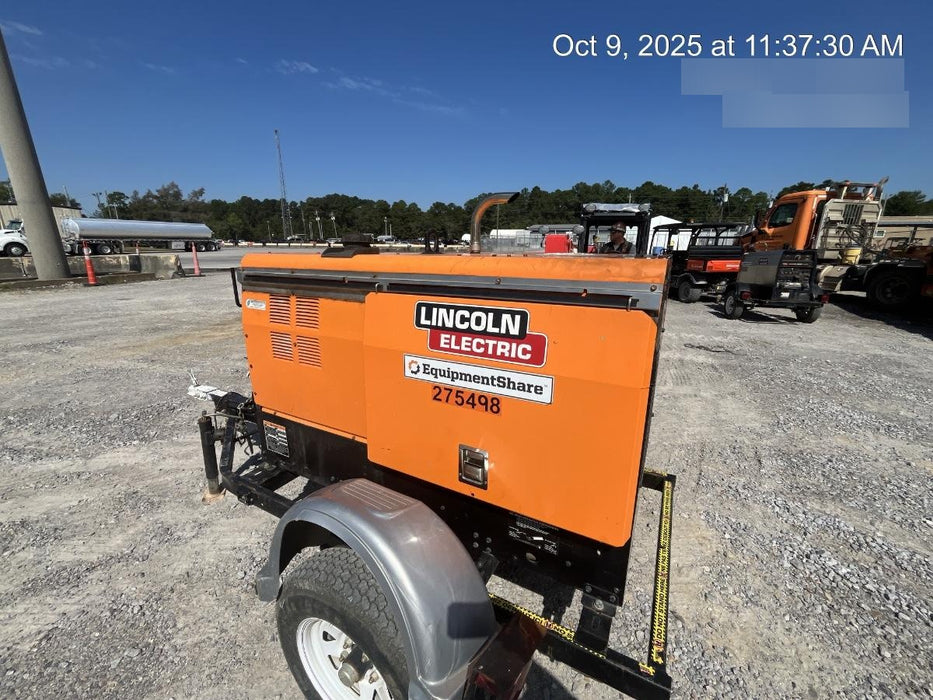 2022 Lincoln Electric LE400 Kubota V1505, Trlr, Cable Rack, Light Kit, ES Decals, T3