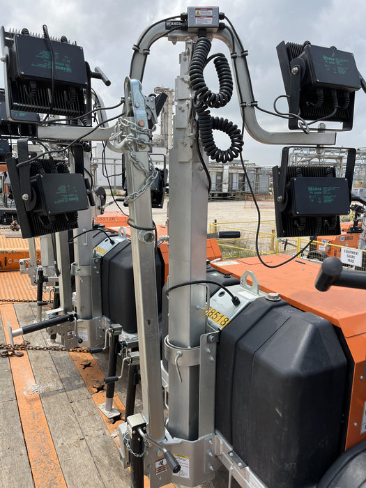 2024 Wanco WLTT-4MM4K Diesel, Deep Sea Controller, Shore Power Plug, Auto Start, (4) 350W LED Floodlights, 4kW Generator, 60 Gal Fuel Tank, 2" Ball, T3