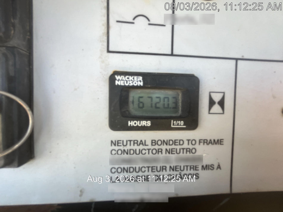 2019 Wacker Neuson LTV6L-MH Standard Options, ES Track Hardware, Fuel Level Sensor
