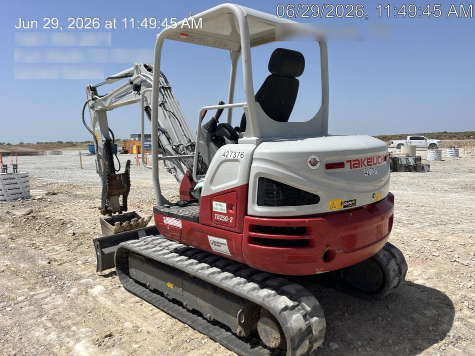 2024 TAKEUCHI TB250-2R