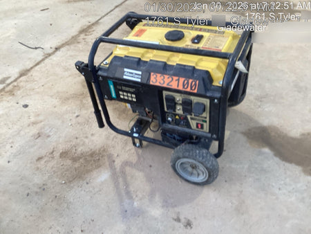 2023 Atlas Copco P6500W 5.5kW, AC390FD Gasoline Engine, Wheel & Handle Kit, (2) 120V Duplex 15A + (1) 120/240V 30A Twist Lock