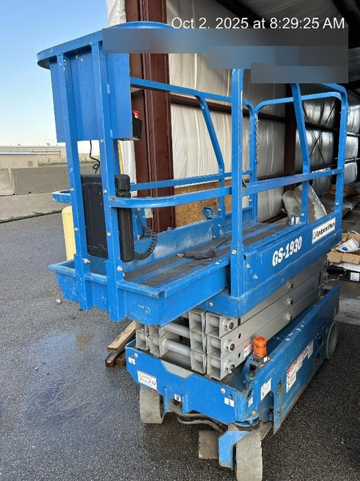 2019 Genie GS-1930 Genie GS-1930 Standard Options, EE Rated