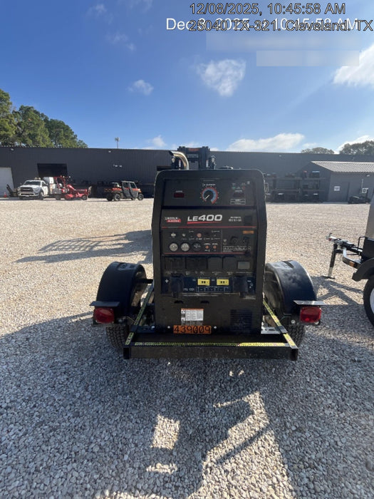 2024 Lincoln Electric LE400 Kubota V1505, Trlr, Cable Rack, Light Kit, ES Decals, T3