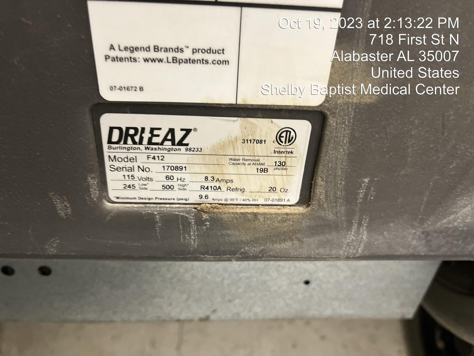 2020 DRI-EAZ LGR 7000XLi