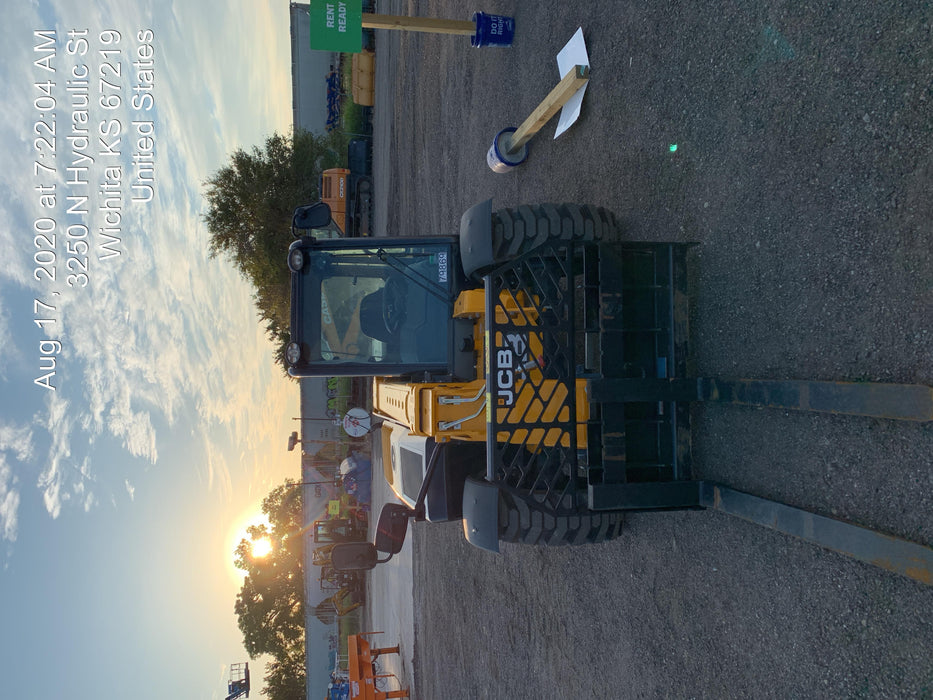 2020 JCB 505-20TC Cab/Heat/Air, Solid Tires, Work Lights, Beacon, Aux Hydraulics, Back up Alarm, ES Decals
