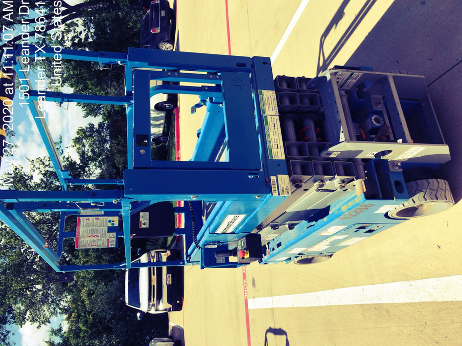 2020 Genie GS-1930 Solid Non Marking Tires, Beacon, Folding rails with half height swing gate