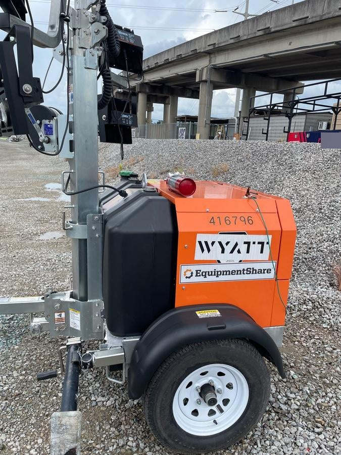 2024 Wanco WLTT-4MM4K Diesel, Deep Sea Controller, Shore Power Plug, Auto Start, (4) 350W LED Floodlights, 4kW Generator, 60 Gal Fuel Tank, 2" Ball, T3