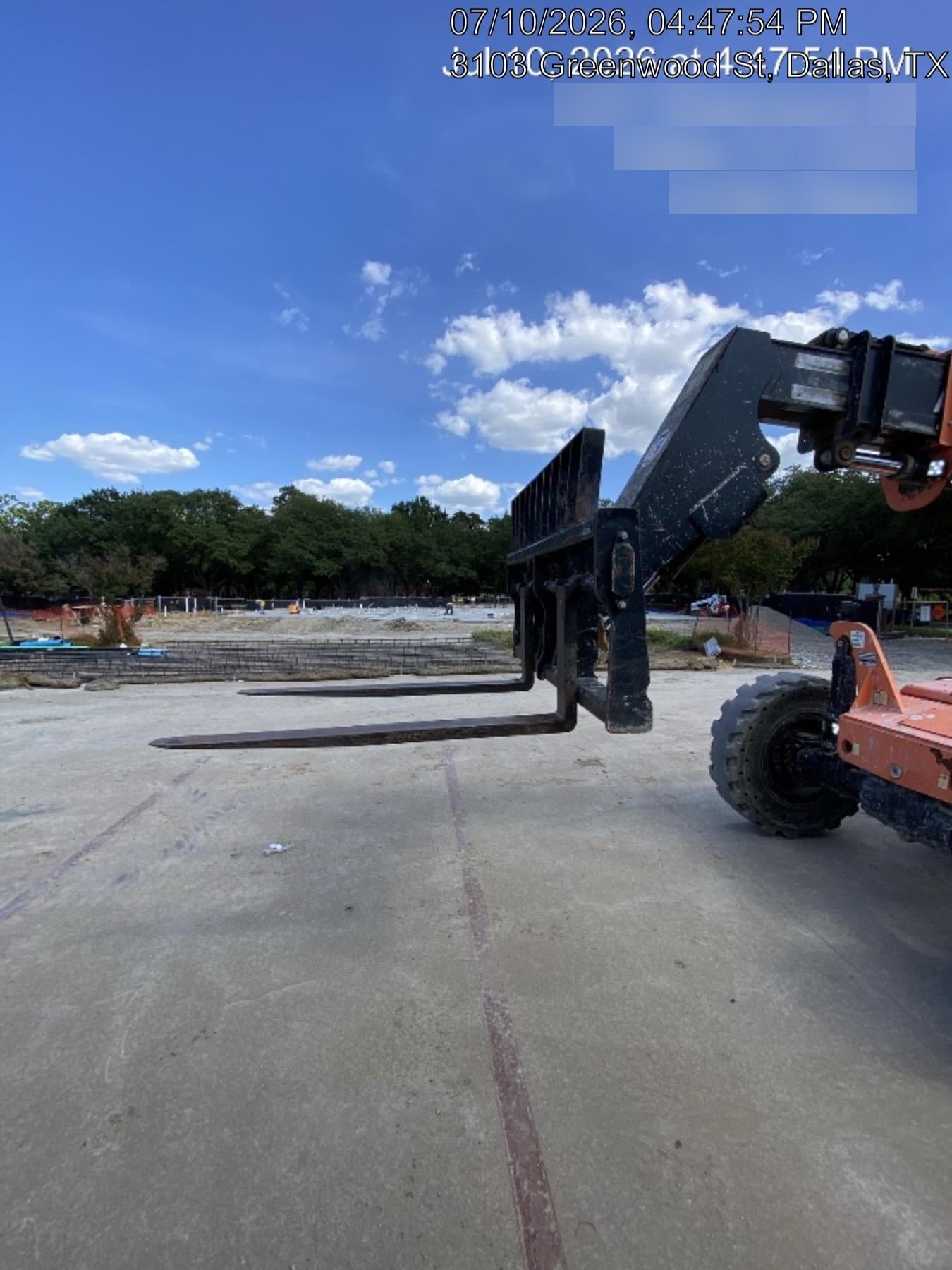2018 Skytrak 8042 JLG Skytrak 8042, Solid Tires (shipping-Boss), Open ROPS, Beacon and Work Light Package