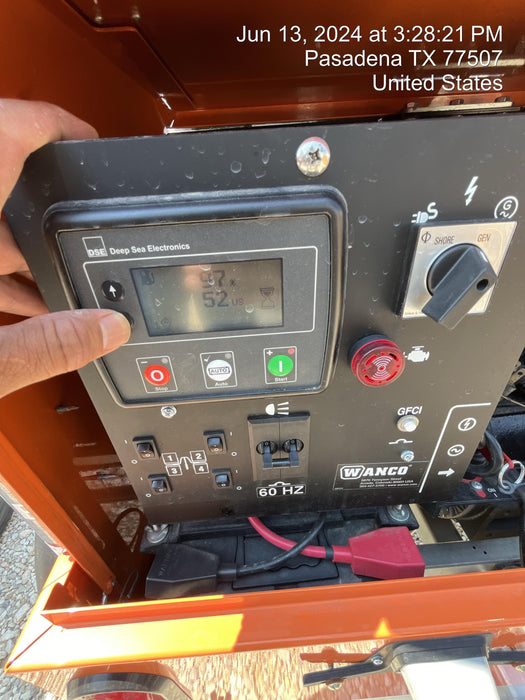 2024 Wanco WLTT-4MM4K Diesel, Deep Sea Controller, Shore Power Plug, Auto Start, (4) 350W LED Floodlights, 4kW Generator, 60 Gal Fuel Tank, 2" Ball, T3