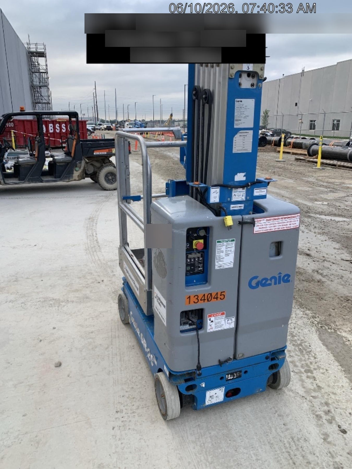 2021 GENIE GR-20
