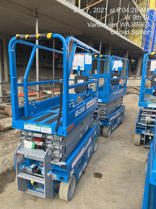 2019 Genie GS-1930 Half Height Swing Gate, 800W Inverter