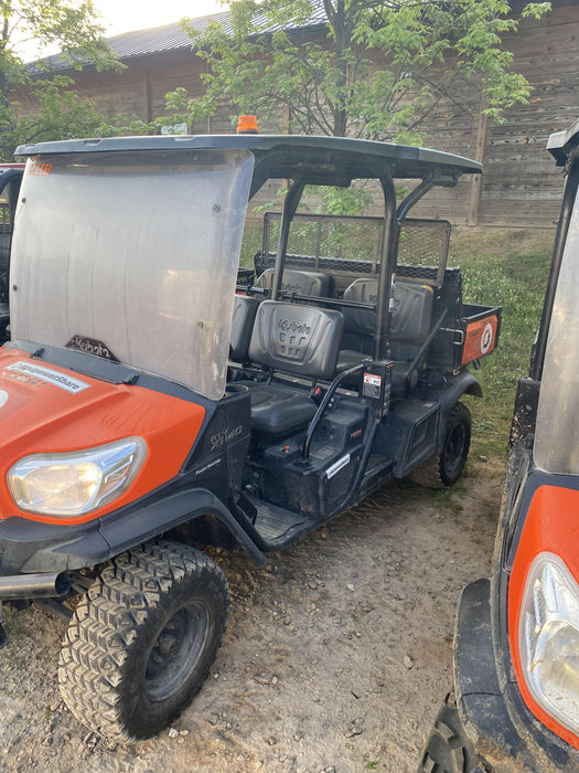 2021 Kubota RTV-X1140W-H Plastic Canopy, Windshield Acrylic Clear, LED Strobe Light, Wire Harness Kit, Back up Alarm