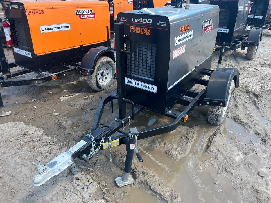 2024 Lincoln Electric LE400 Kubota V1505, Trlr, Cable Rack, Light Kit, ES Decals, T3