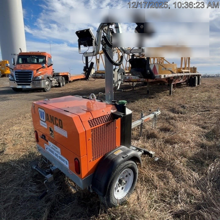 2024 Wanco WLTT-4MM4K Diesel, Deep Sea Controller, Shore Power Plug, Auto Start, (4) 350W LED Floodlights, 4kW Generator, 60 Gal Fuel Tank, 2" Ball, T3