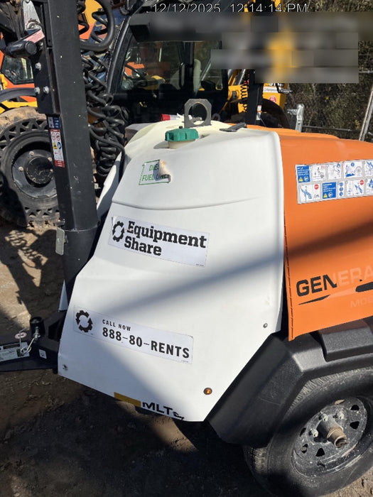 2023 Generac MLT2 Diesel, Flex Switch 120V Input, Powerzone Controller, 
(4) 320W LED Lights, 4kW Generator, 39.9 Gal Fuel Tank, 2" Ball, T3