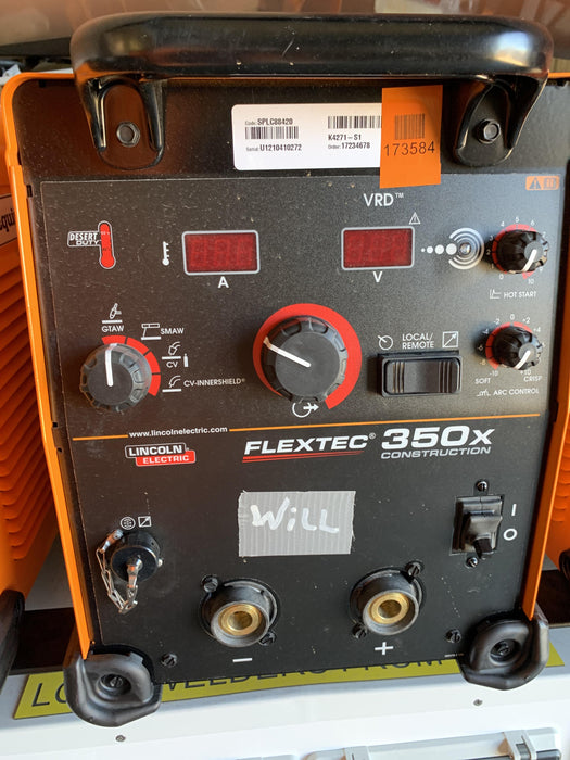 2021 LINCOLN ELECTRIC FLEXTEC 350X