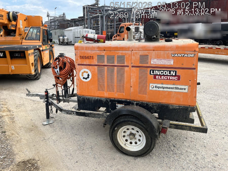 2021 Lincoln Electric Vantage 549X Ready Pak 3, ORANGE (includes trailer, cable rack, fender light kit)