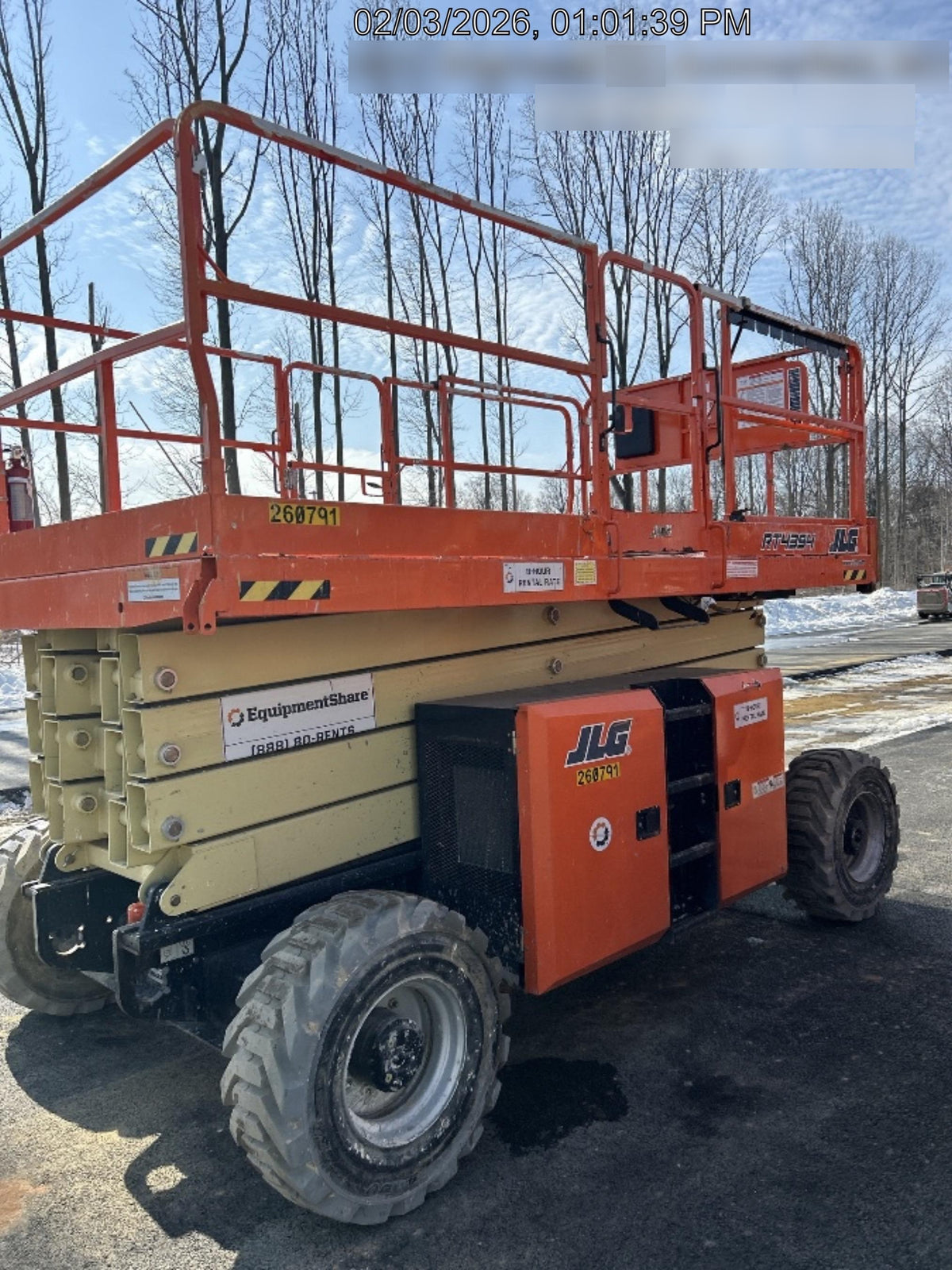 2022 JLG 4394RT