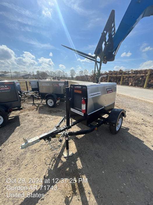 2024 Lincoln Electric LE400 Kubota V1505, Trlr, Cable Rack, Light Kit, ES Decals, T3