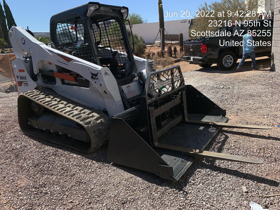 2022 Bobcat T770 92hp Doosan Diesel, Canopy, Rubber Tracks, Manual QC