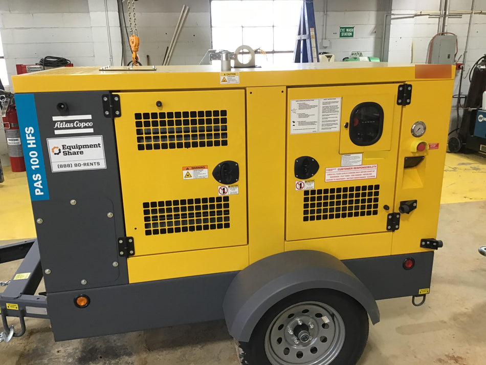 2020 ATLAS COPCO PAS 100 HF CS Enclosed