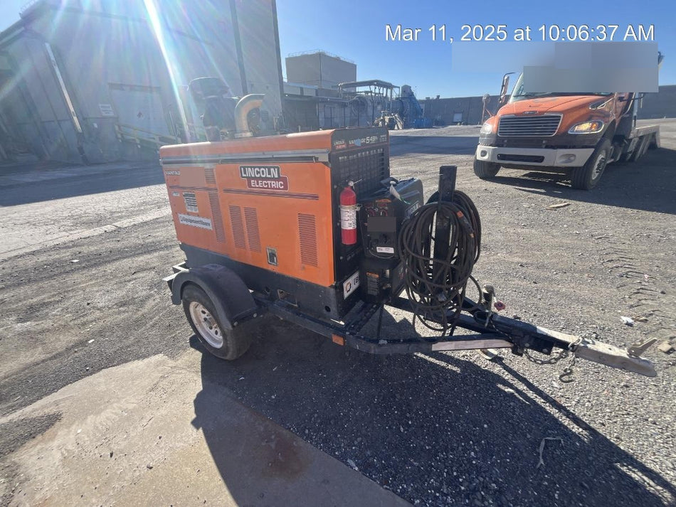 2021 Lincoln Electric Vantage 549X Ready Pak 3, ORANGE (includes trailer, cable rack, fender light kit)