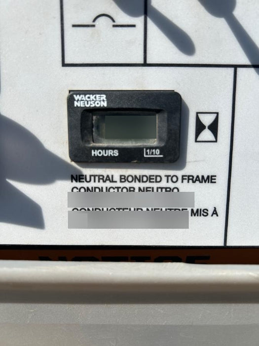 2019 Wacker Neuson LTV6L-MH Wacker Neuson LTV6L Mobile Light Tower w/Fuel Level Sensor Installed