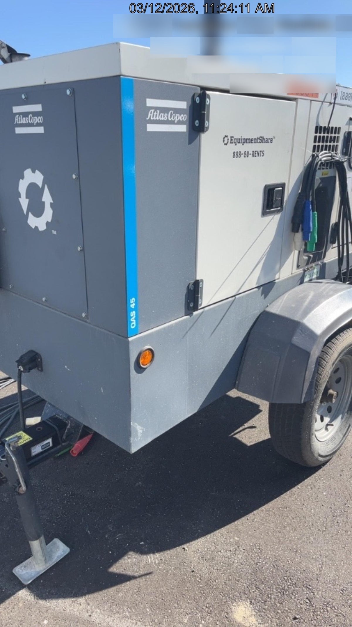 2021 ATLAS COPCO QAS45 CWK