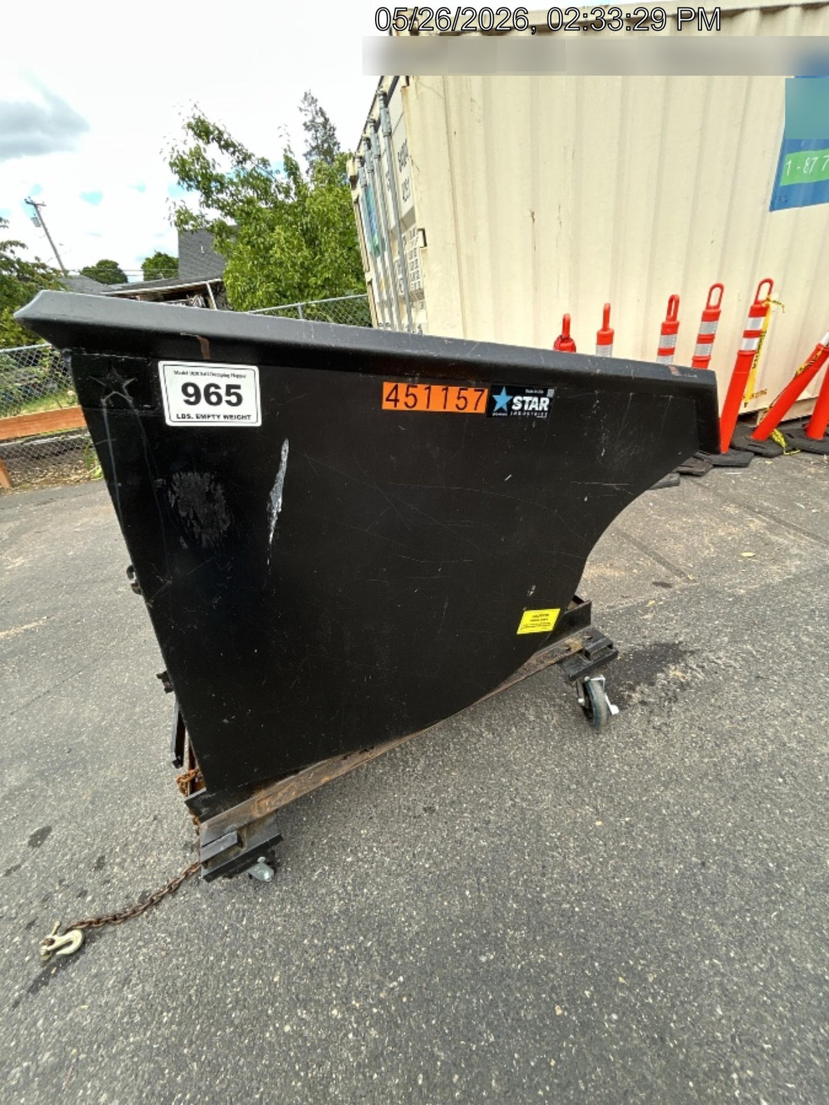 2024 STAR INDUSTRIES M-1820 - Self-Dump Hopper