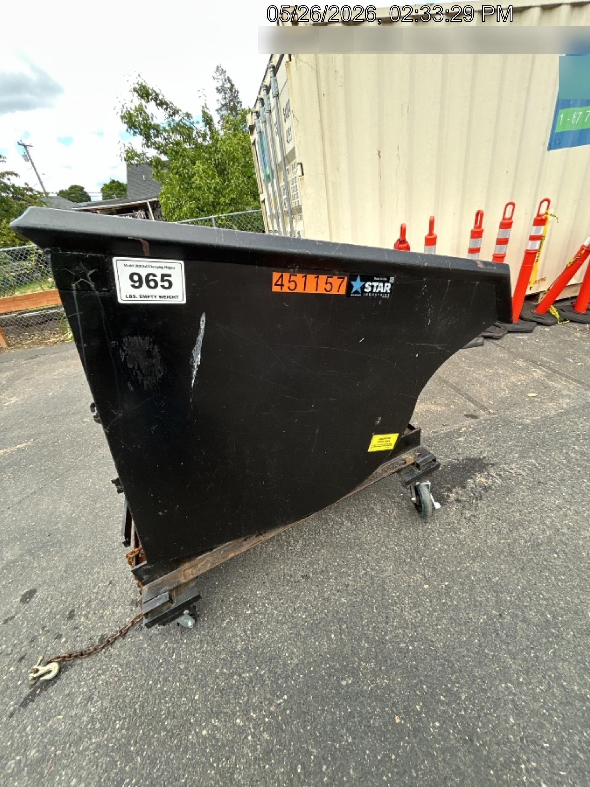 2024 STAR INDUSTRIES M-1820 - Self-Dump Hopper