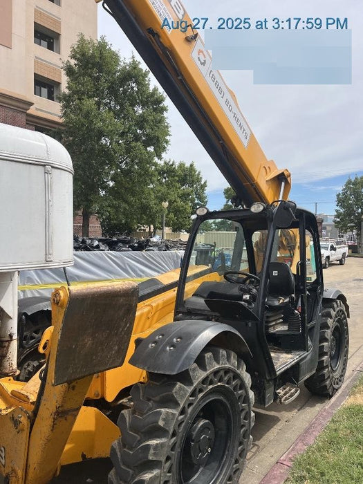 2020 JCB 510-56 Canopy, Solid Tires, Work Lights, Beacon, Aux Hydraulics, Back up Alarm, Lifting Eye, ES Decals