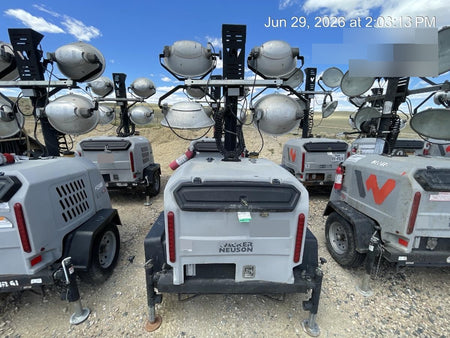 2019 Wacker Neuson LTV6L-MH Wacker Neuson LTV6L Mobile Light Tower w/Fuel Level Sensor Installed