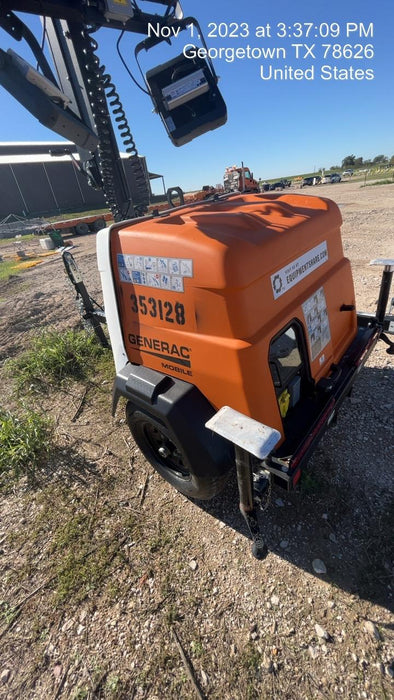 2023 Generac MLT2 Diesel, Flex Switch 120V Input, Powerzone Controller, (4) 320W LED Lights, 4kW Generator, 39.9 Gal Fuel Tank, 2" Ball, T3