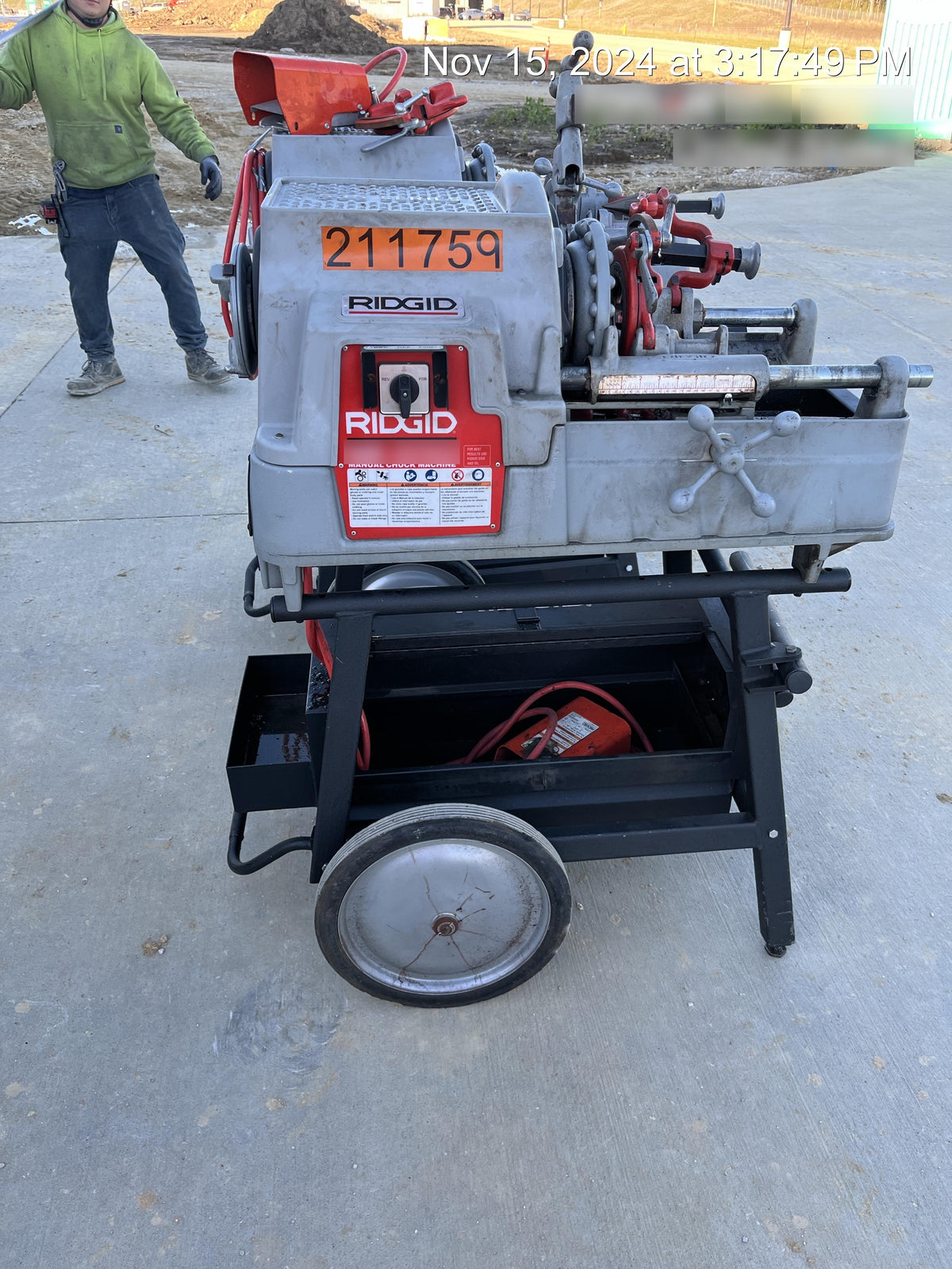 2021 RIDGID 535