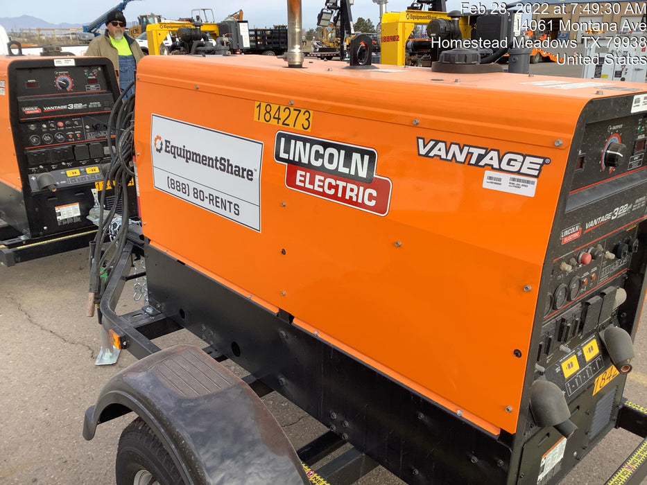 2021 Lincoln Electric Vantage 322 VANTAGE 322 READY-PAK 3