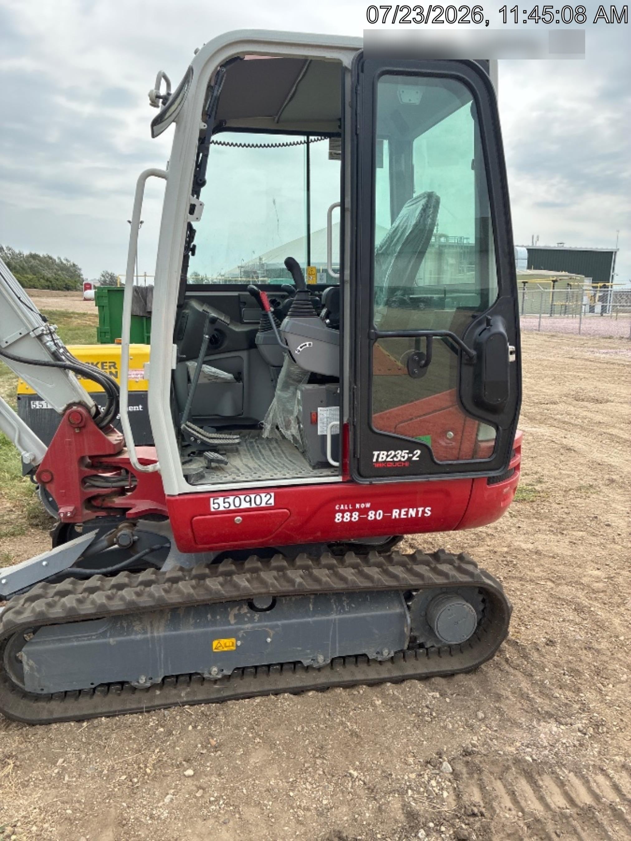 2025 TAKEUCHI TB235-2CR