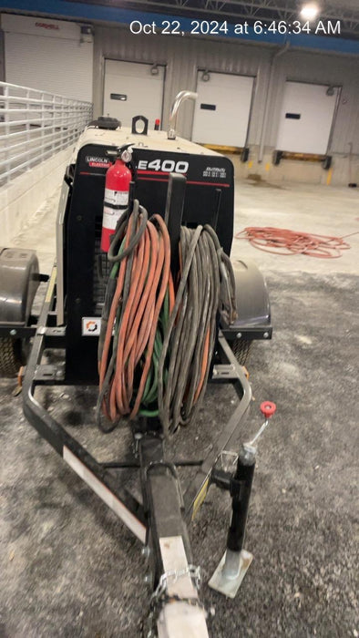 2024 Lincoln Electric LE400 Kubota V1505, Trlr, Cable Rack, Light Kit, ES Decals, T3