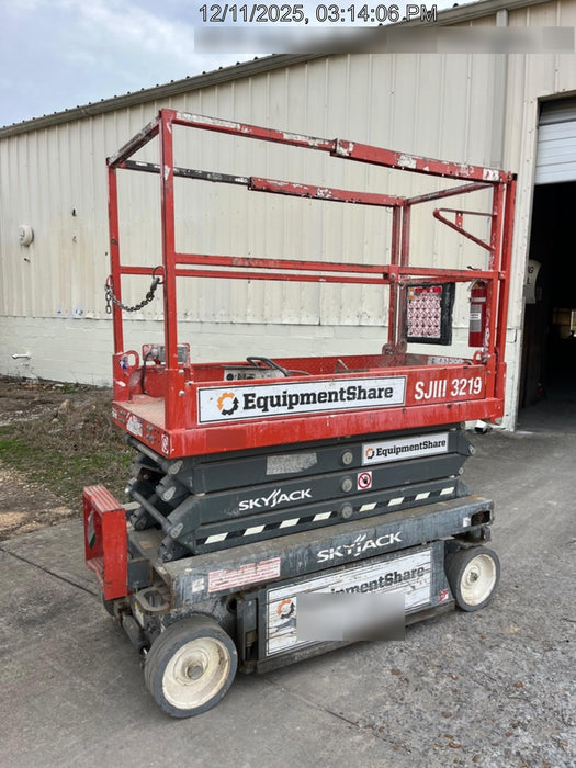 2019 Skyjack SJIII-3219 Standard Options, Trojan Batteries