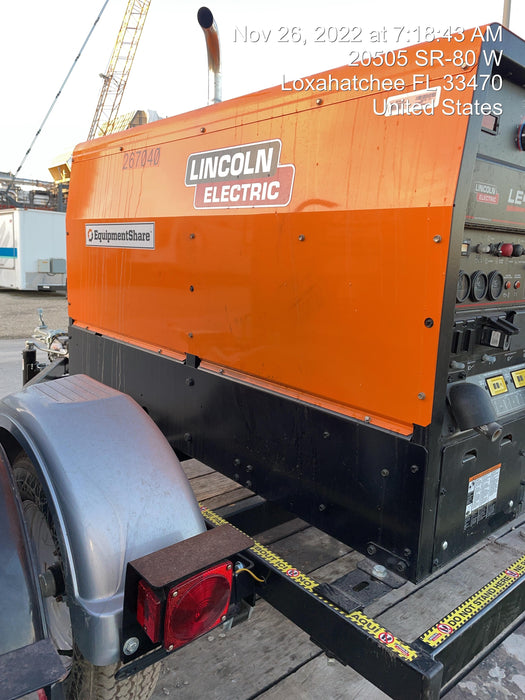 2022 Lincoln Electric LE400 Kubota V1505, Trlr, Cable Rack, Light Kit, ES Decals, T3