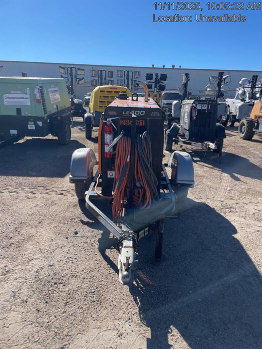 2022 Lincoln Electric LE400 Kubota V1505, Trlr, Cable Rack, Light Kit, ES Decals, T3