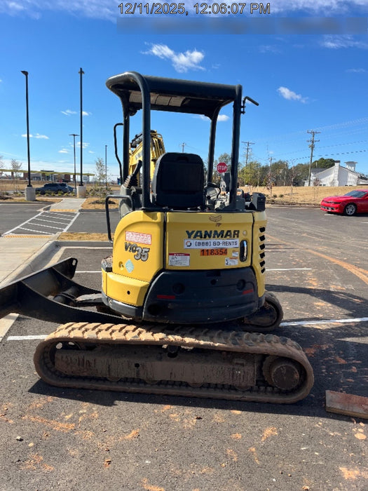 2020 Yanmar ViO35PR Open ROPS / Rubber Track / NO COUPLER