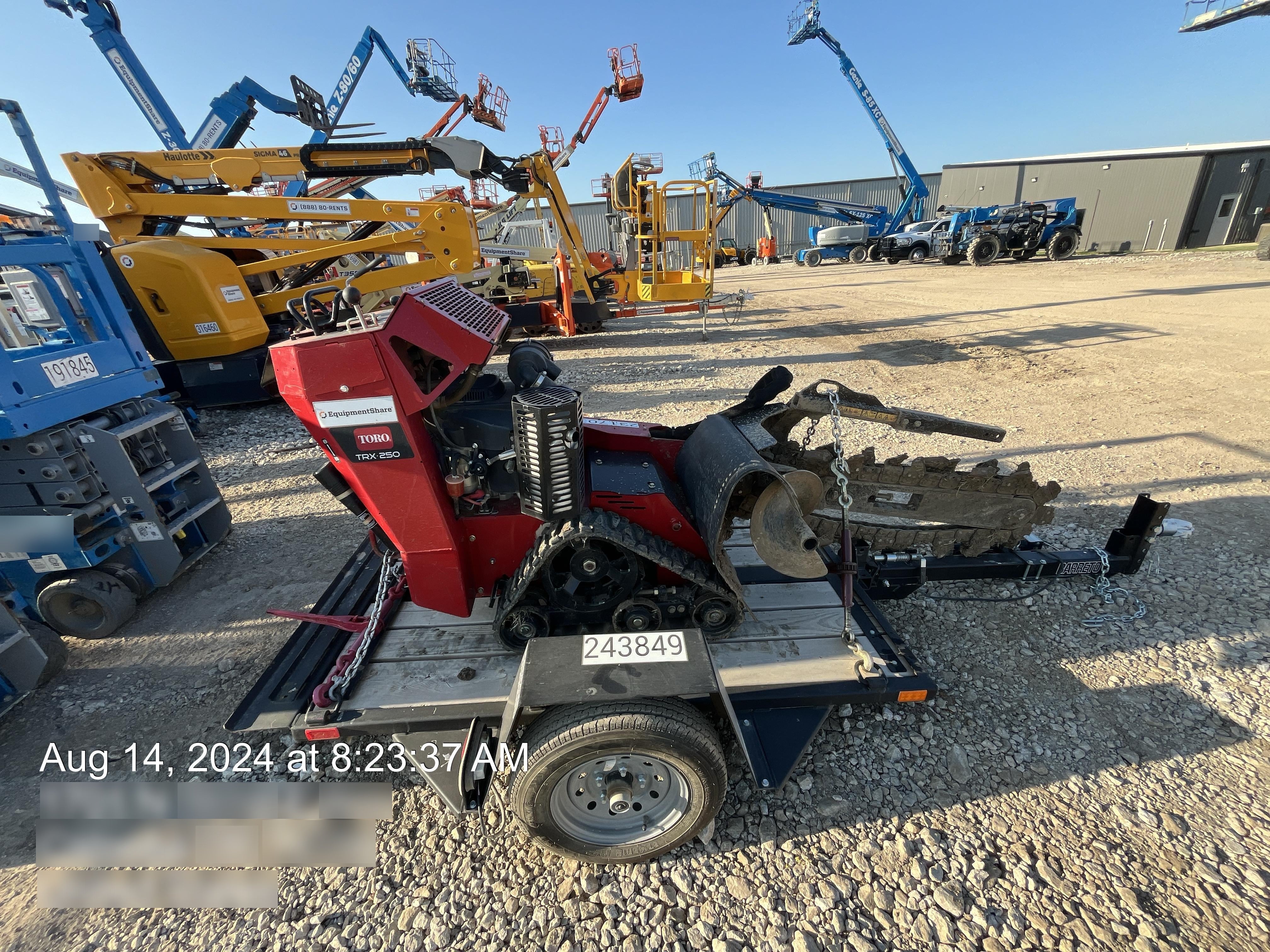2022 TORO TRX-250