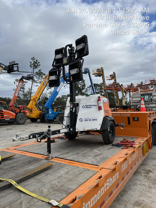 2023 Generac MLT2 Diesel, Flex Switch 120V Input, Powerzone Controller, 
(4) 320W LED Lights, 4kW Generator, 39.9 Gal Fuel Tank, 2" Ball, T3