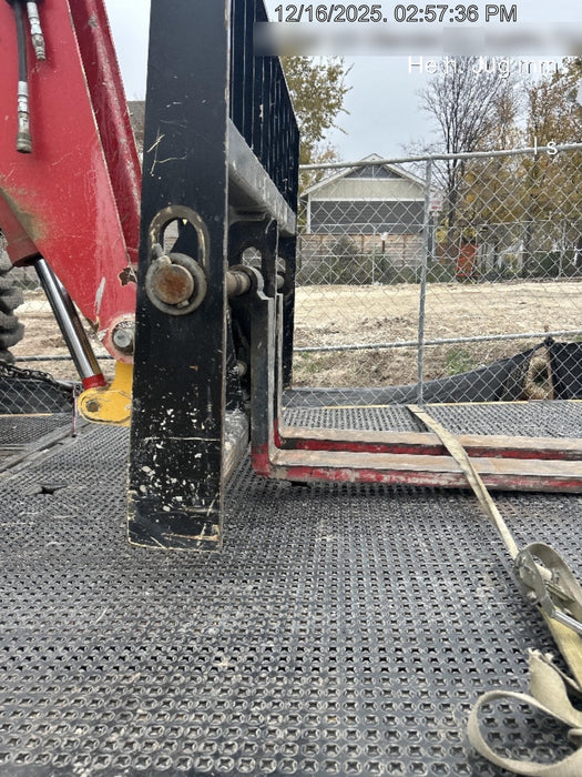 2018 Manitou MTA8044 MTA 8044 - 74 HP T4, Canopy, Worklights/Strobe, Beacon, 66" Carriage, 48" Forks, Solid Tires, Lift Hook, Aux Hydraulics