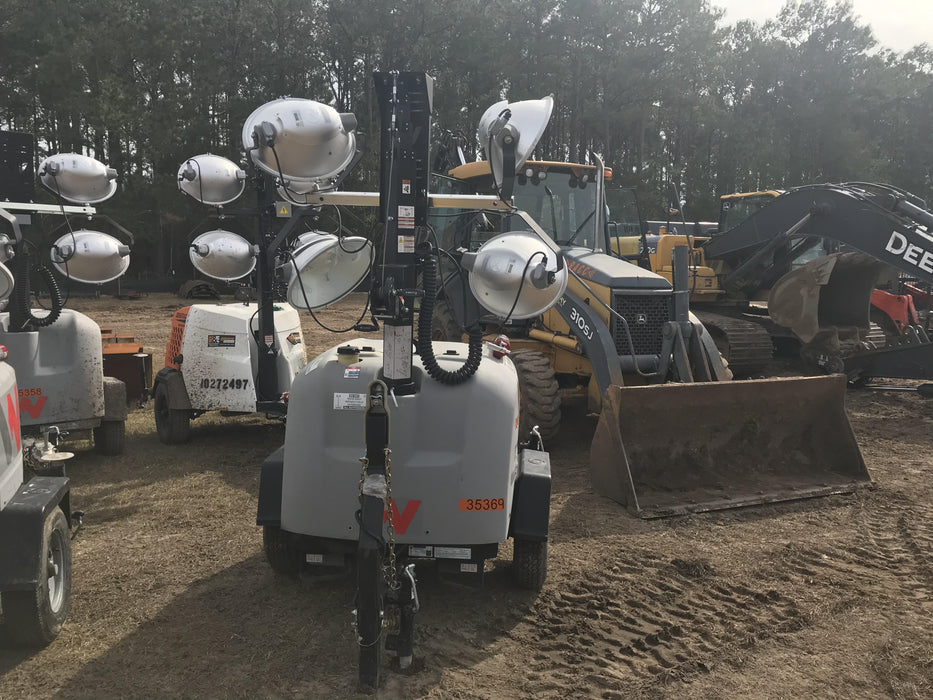 2019 Wacker Neuson LTV6L-MH Wacker Neuson LTV6L Mobile Light Tower w/Fuel Level Sensor Installed